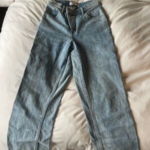 Abercrombie & Fitch Light Blue Straight Leg Jeans